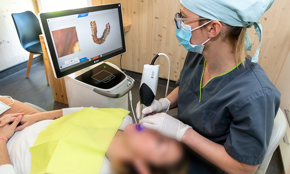 Chirurgiens-dentistes à Belley - L'équipement : Empreinte numérique